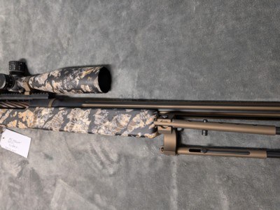 McMILLAN BROS BMG SINGLE SHOT .50 CAL BMG WITH CUSTOM CERACOAT FINISH, 30