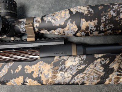 McMILLAN BROS BMG SINGLE SHOT .50 CAL BMG WITH CUSTOM CERACOAT FINISH, 30