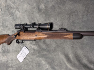 LON PAUL / TANGLEWOOD CUSTOM GUNS, CUSTOM BRNO ZKK-602 CHAMBERED IN .375 H&H, IN EXCELLENT CONDITION, 24