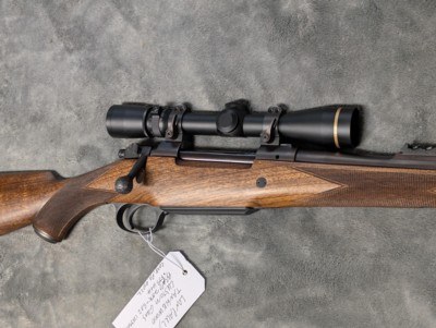 LON PAUL / TANGLEWOOD CUSTOM GUNS, CUSTOM BRNO ZKK-602 CHAMBERED IN .375 H&H, IN EXCELLENT CONDITION, 24