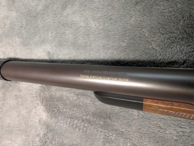 LON PAUL / TANGLEWOOD CUSTOM GUNS, CUSTOM BRNO ZKK-602 CHAMBERED IN .375 H&H, IN EXCELLENT CONDITION, 24