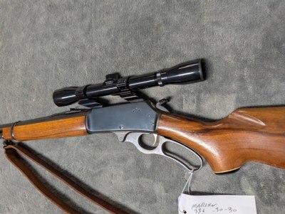 MARLIN 336 1870-1970 CENTENNIAL CHAMBERED IN .30-30 WIN IN GOOD TO VERY GOOD CONDITION, 20