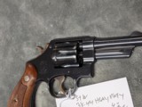 SMITH & WESSON38/44 HEAVY DUTY, PRE MODEL 20, .38 SPECIAL IN VERY GOOD TO EXCELLENT CONDITION WITH 4