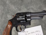 SMITH & WESSON38/44 HEAVY DUTY, PRE MODEL 20, .38 SPECIAL IN VERY GOOD TO EXCELLENT CONDITION WITH 4
