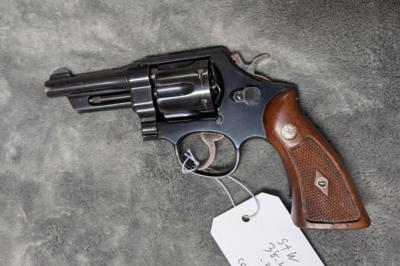 SMITH & WESSON38/44 HEAVY DUTY, PRE MODEL 20, .38 SPECIAL IN VERY GOOD TO EXCELLENT CONDITION WITH 4