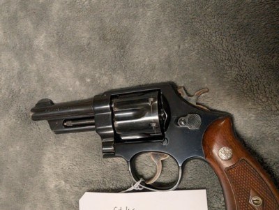 SMITH & WESSON38/44 HEAVY DUTY, PRE MODEL 20, .38 SPECIAL IN VERY GOOD TO EXCELLENT CONDITION WITH 4