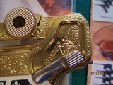 Very RARE Hermann Goering's Po8 Luger Pistol-Gold Plated Display - 12 of 15