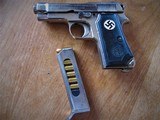 Extremely RARE WWII Beretta 1934 .380 Nazi Officers issue Pistol - 3 of 8