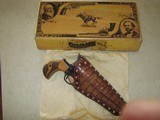 UNFIRED-Uberti Colt Thunderer-45Colt Cal w/Custom Holster-Box incl. - 1 of 13