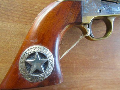 Pietta 44cal. Sheriffs model-Engraved-NO FFL-1 owner - Image 6 of 8