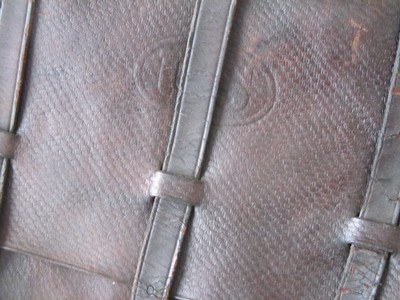 Scarce-Fine Condition US Cavalry Leather Saddle Bags - Image 3 of 5