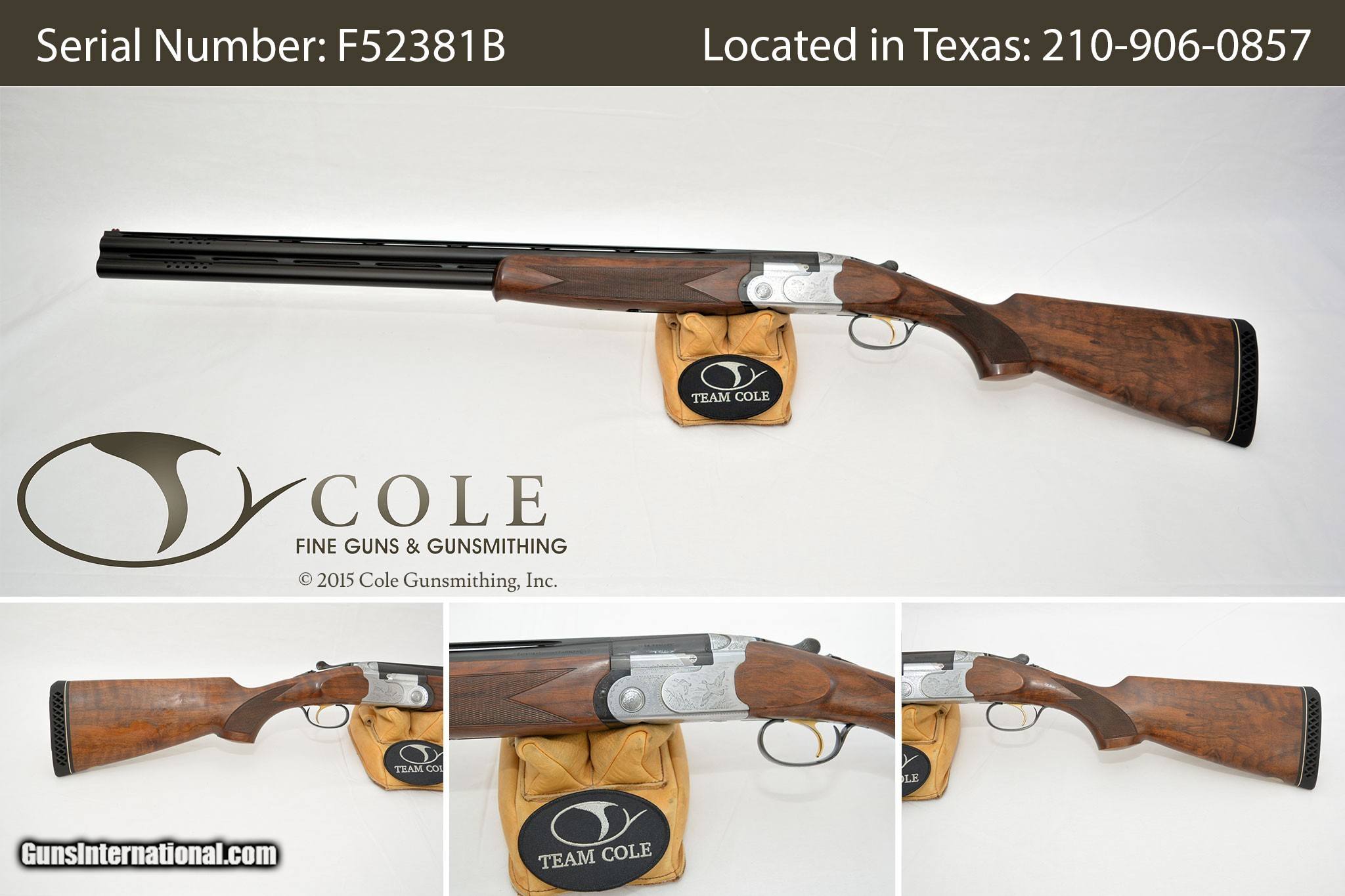 Custom and Fine European Shotguns - Cole Fine Guns & Gunsmithing