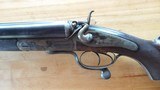 F. Baker 12-bore double rifle - 1 of 12