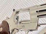 Colt Python .357 Magnum 4" Barrel, Bright Nickel Plated, Exquisite! - 7 of 13