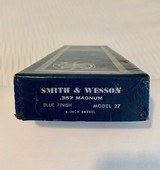 Smith and Wesson Model 27-2, 357 Magnum, 6" Barrel, ANIB - 10 of 15