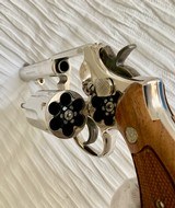 Smith and Wesson Model 13-2 Military and Police, .357 Magnum, Nickel, 4" Barrel, Square Butt - 4 of 14