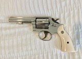 Smith and Wesson Model 13-2 Military and Police, .357 Magnum, Nickel, 4" Barrel, Square Butt - 1 of 14