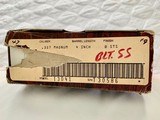 1984 Colt Python .357 Magnum, 4” barrel, Factory Bright Stainless Finish, Colt Letter, ANIB - 11 of 14