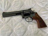 Smith and Wesson Model 586, .357 Magnum, 6"Barrel, BRIGHT FACTORY BLUED FINISH!!! Breathtaking One-Of-A-Kind!! ANIB - 1 of 14