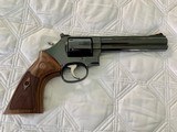 Smith and Wesson Model 586, .357 Magnum, 6"Barrel, BRIGHT FACTORY BLUED FINISH!!! Breathtaking One-Of-A-Kind!! ANIB - 2 of 14