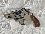 Smith and Wesson Model 19-4, .357 Magnum, Pristine Nickel Finish, 2 1/2" Barrel, Box and Papers, Lettered - 6 of 13