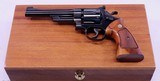 Smith and Wesson Model 27-2, 357 Magnum, 6" Barrel, Blue, Immaculate Condition, Full Target, All Original - 3 of 12