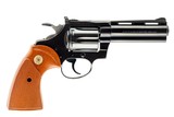 Colt Diamondback, cal .22lr, Manufactured 1981, Bright Blue Finish, 4" Barrel, Superb Condition - 1 of 9