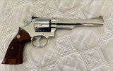 Smith & Wesson Model 66-1 Combat Magnum .357 Mag, Polished Stainless Steel, Gorgeous with 6 inch Barrel - 2 of 15