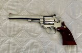 Smith & Wesson Model 66-1 Combat Magnum .357 Mag, Polished Stainless Steel, Gorgeous with 6 inch Barrel - 1 of 15