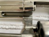 Smith & Wesson Model 66-1 Combat Magnum .357 Mag, Polished Stainless Steel, Gorgeous with 6 inch Barrel - 13 of 15