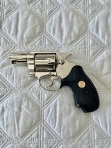 Colt Detective Special .38 Special Pristine Condition Nickel Finish 1980 - 1 of 5