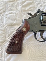 Smith and Wesson Model 17-2, 1968 K-22 Masterpiece, .22 Cal., 6 in. Barrel, High Gloss Blued, Immaculate, Box and Papers - 4 of 14