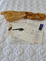 Smith and Wesson Model 17-2, 1968 K-22 Masterpiece, .22 Cal., 6 in. Barrel, High Gloss Blued, Immaculate, Box and Papers - 14 of 14