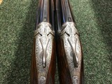 Pair of David McKay Brown Round body Over & Under 12 bore shotgun - 3 of 5