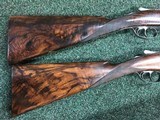 Pair of David McKay Brown Round body Over & Under 12 bore shotgun - 5 of 5