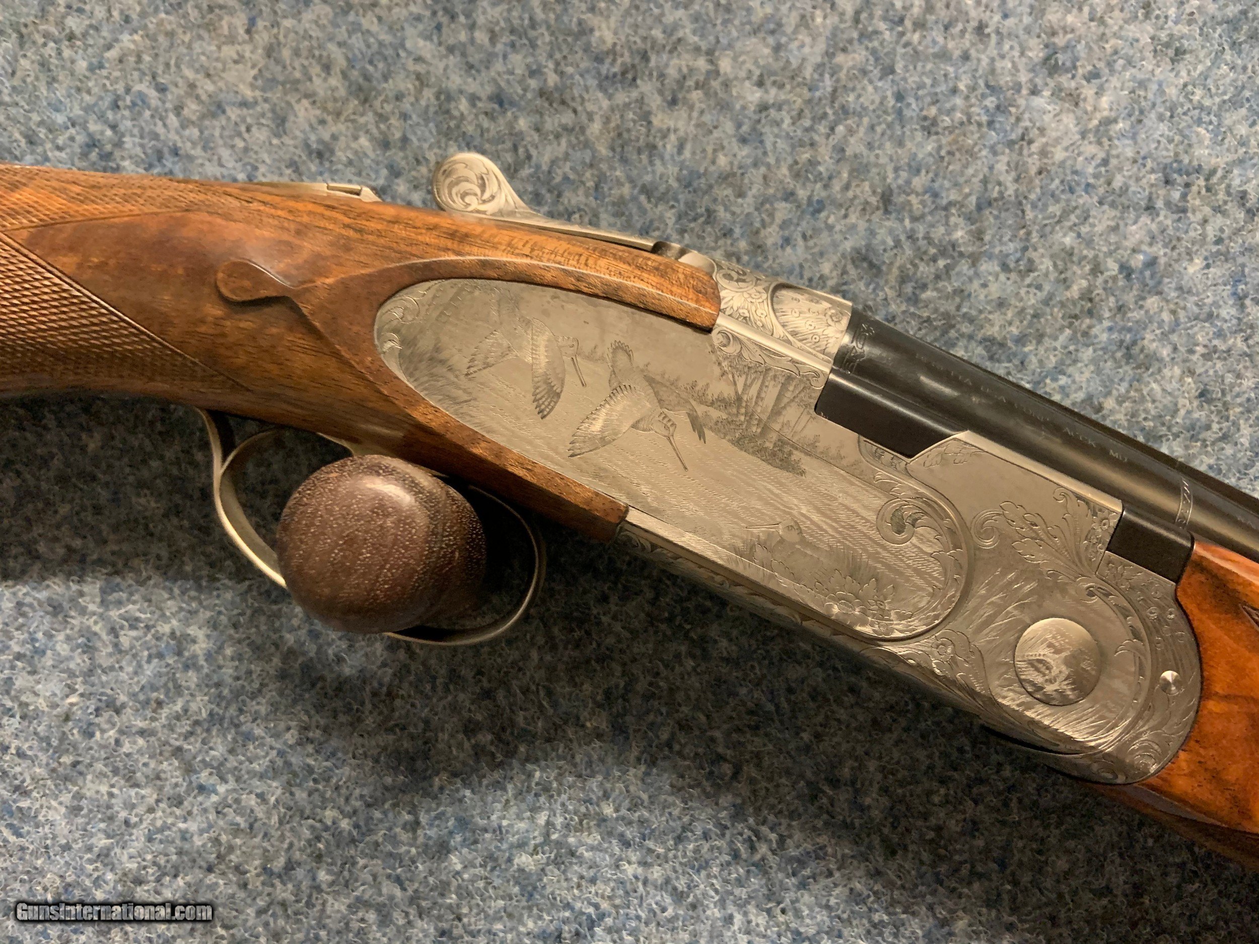 Pair of 12 bore Beretta Over & Under Custom shotguns