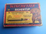 Winchester Silvertip Goverment Super Speed 30-06 - 1 of 6