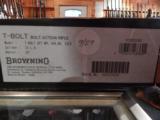 Browning T-Bolt Maple Sporter .22lr NIB - 7 of 7