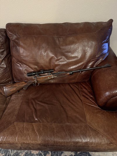 Hartman & Weiss Best Takedown Rifle/Two barrel set/ .458 Lott and .375 H&H