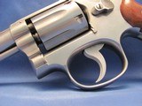 SMITH & WESSON 38SP STAINLESS STEEL MODEL 67-1 DOUBLE ACTION 6-SHOT 4” PIN BARREL REVOLVER - 8 of 20