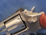 SMITH & WESSON 38SP STAINLESS STEEL MODEL 67-1 DOUBLE ACTION 6-SHOT 4” PIN BARREL REVOLVER - 9 of 20