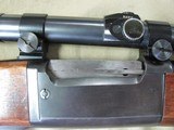 SAVAGE MODEL 99 LEVER ACTION RIFLE 300-SAVAGE CALIBER MANUFACTURED IN 1953 WITH ERA CORRECT HAWK J.UNERTL 4X SCOPE - 6 of 22