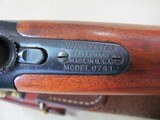 1938 WINCHESTER MODEL 07 S.L. SEMI AUTO 351 CALIBER CLIP FED RIFLE (WITH NO MAGAZINE) - 17 of 23