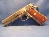 COLT MK IV, SERIES 70, GOVERNMENT MODEL, 9MM, 1911 STYLE STAINLESS STEEL PISTOL - 1 of 19