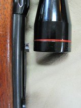 SAVAGE 340C 222remington CALIBER BOLT ACTION RIFLE WITH SCOPE - 4 of 23