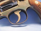 SMITH&WESSON DOUBLE ACTION 22LR PRE-17 K22 DOUBLE ACTION REVOLVER WITH BRASS ADJUSTABLE SIGHTS - 10 of 25