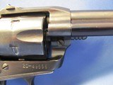 1970 NON CONVERTED, FLAT TOP, 3 SCREW, PRE-WARNING, RUGER, SINGLE SIX, CONVERTIBLE 22LR-22MAG, SIX SHOT REVOLVER - 3 of 21