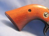 1970 NON CONVERTED, FLAT TOP, 3 SCREW, PRE-WARNING, RUGER, SINGLE SIX, CONVERTIBLE 22LR-22MAG, SIX SHOT REVOLVER - 6 of 21