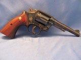 SMITH & WESSON 38SP MODEL 10-5 DOUBLE ACTION 6-SHOT 5” PIN BARREL REVOLVER - 1 of 20