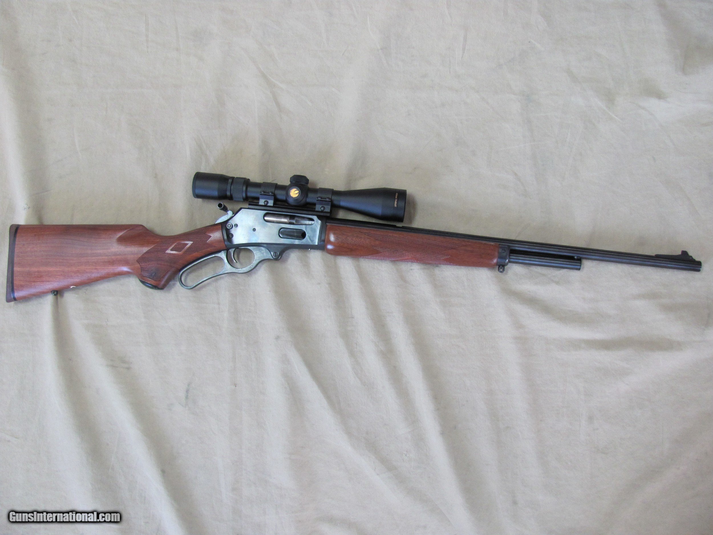 JM” STAMPED MARLIN MODEL 308MX IN 308 MARLIN EXPRESS CALIBER REPEATER RIFLE